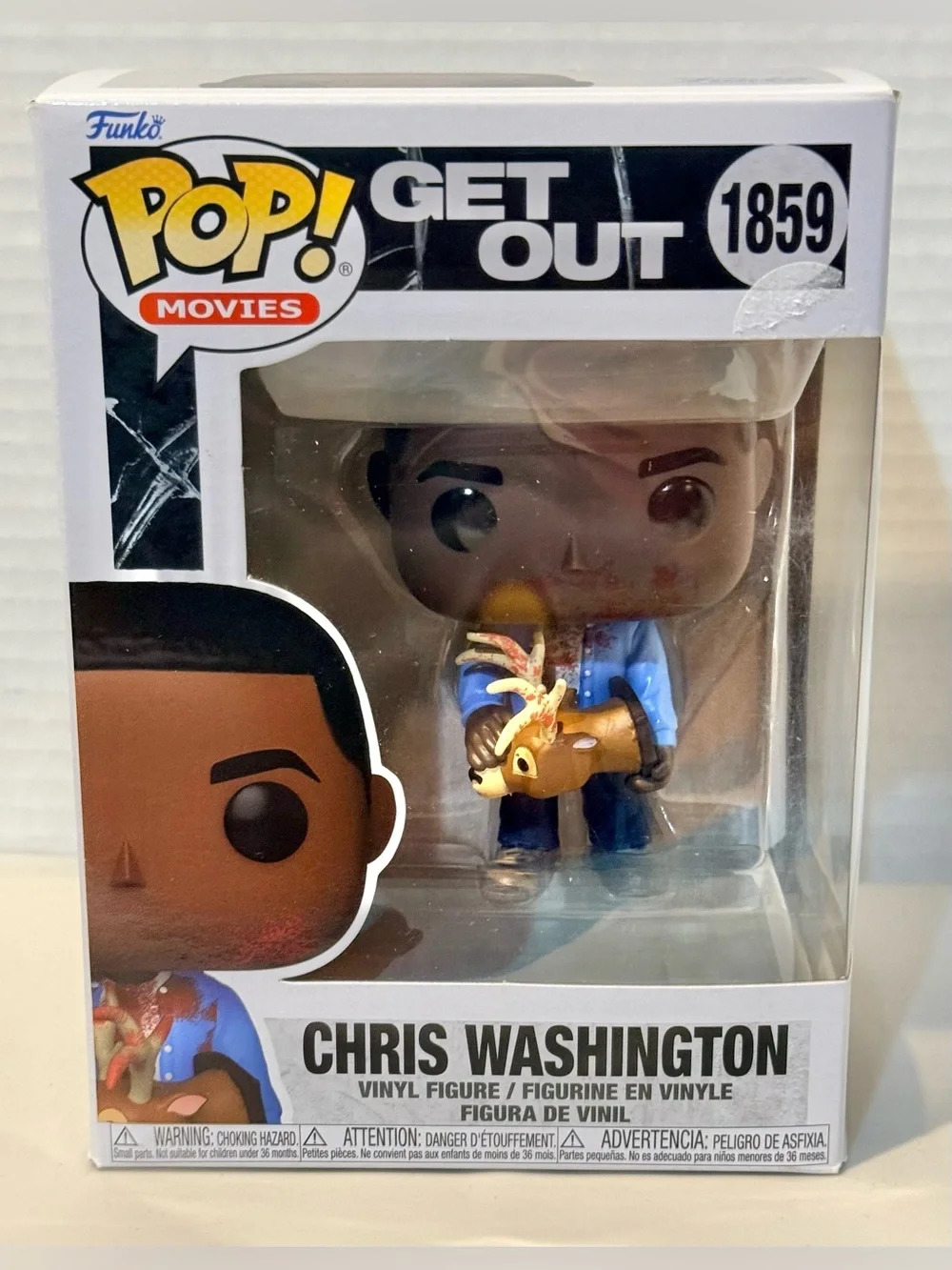 Funko Pop Movies #1859 Get Out Chris Brand New